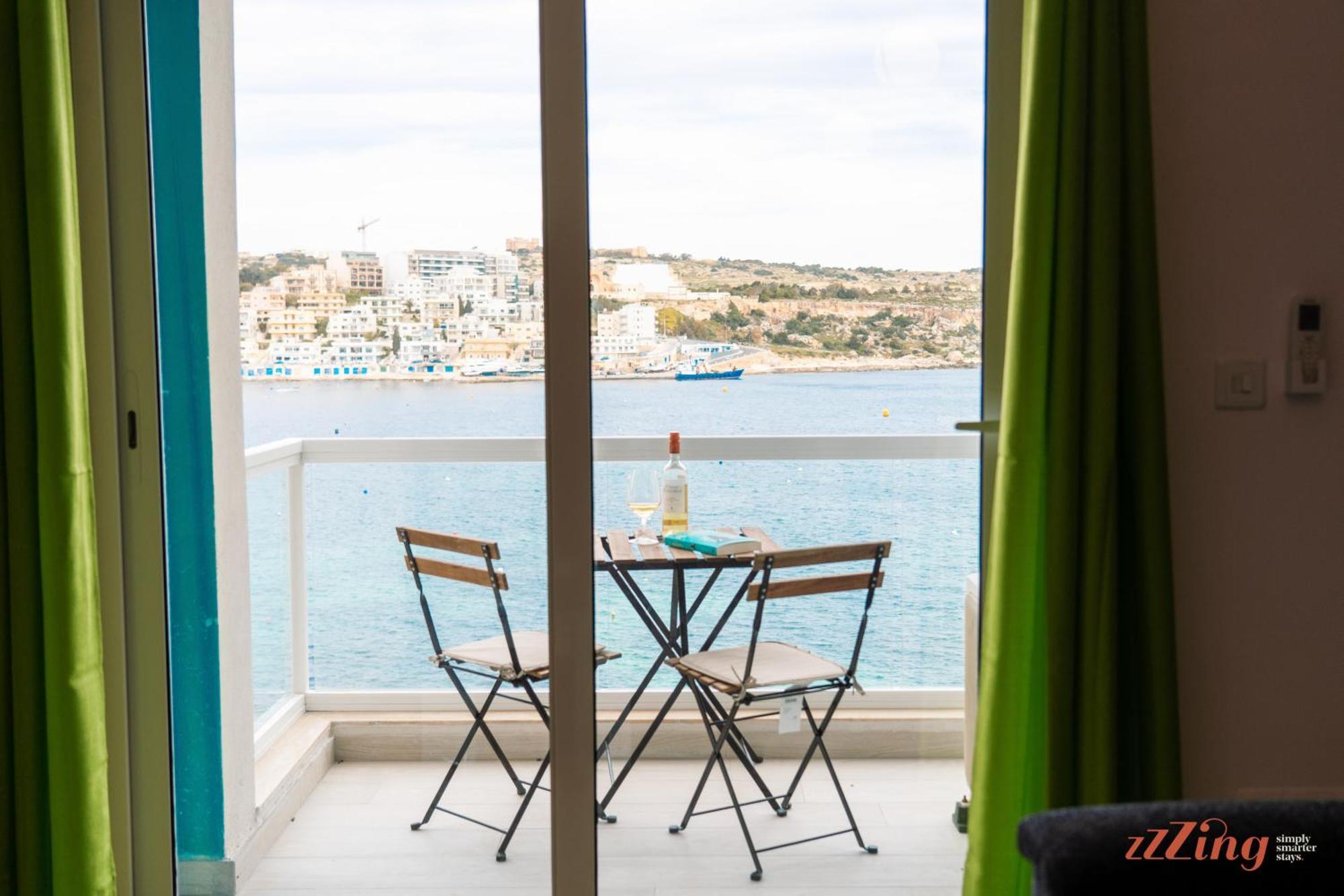 Seashore Stays - Stunning Apartments Right By The Sea San Pawl il-Baħar Szoba fotó